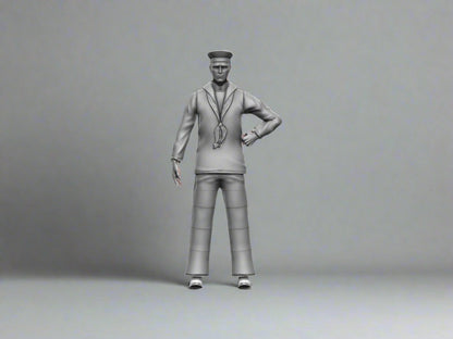 Royal Navy 1939 Sailor Home Waters Fully Posable